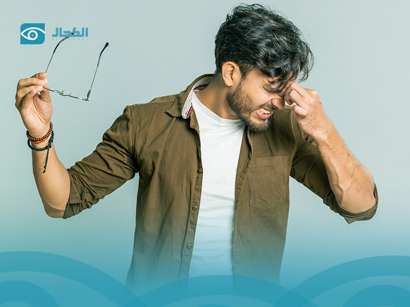 أعراض انتفاخ عصب العين